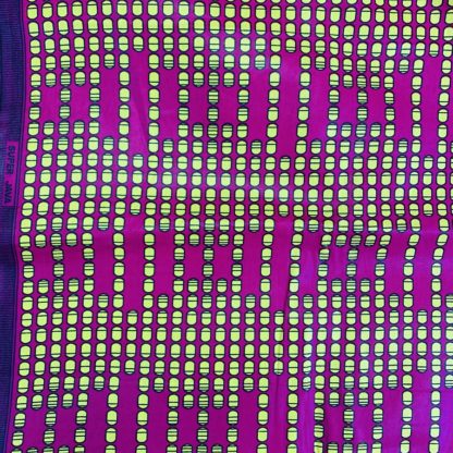 <span style="color: #ff6347; font-style: bold;">【売切】</span><br>アフリカ布⑳<br>ピンク＆イエロー