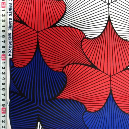 <span style="color: #ff6347; font-style: bold;">【売切】</span>27アフリカ布<br>トリコロール