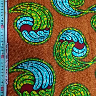 <span style="color: #ff6347; font-style: bold;">【売切】</span>49アフリカ布<br>ブラウン