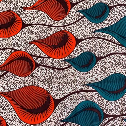 <span style="color: #ff6347; font-style: bold;">【売切】</span>94アフリカ布<br>リーブス3色 - 画像 (3)