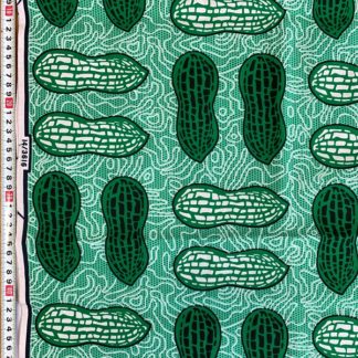 <span style="color: #ff6347; font-style: bold;">【売切】</span>62アフリカ布<br>グリーンピーナッツ