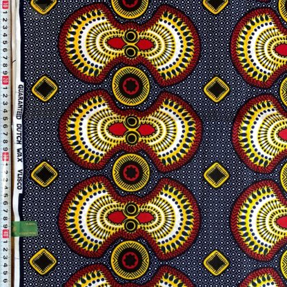 <span style="color: #ff6347; font-style: bold;">【売切】</span><br>191アフリカ布<br>ネイビー