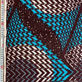 <span style="color: #ff6347; font-style: bold;">【売切】</span>07アフリカ布<br>ブルー＆ホワイト