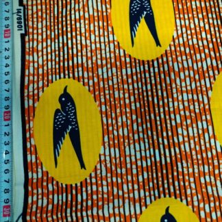 <span style="color: #ff6347; font-style: bold;">【売切】</span><br>109アフリカ布<br>イエローバード