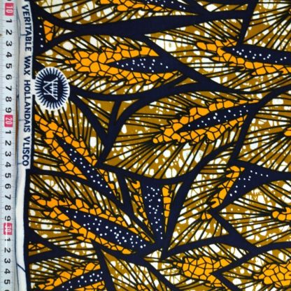 <span style="color: #ff6347; font-style: bold;">【売切】</span><br>189アフリカ布<br>オレンジ＆ブラウン