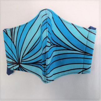 <span style="color: #ff6347; font-style: bold;">【売切】</span><br>096<br>裏地ガーゼ<br>手作りマスク（M）<br>ライトブルー3