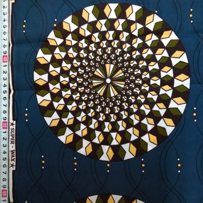 <span style="color: #ff6347; font-style: bold;">【売切】</span><br>129アフリカ布<br>ネイビーサークル