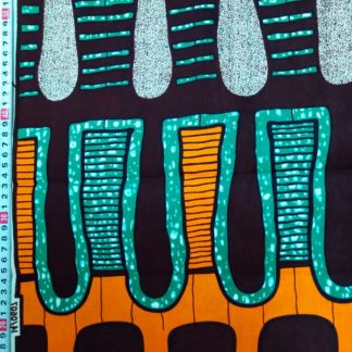 <span style="color: #ff6347; font-style: bold;">【売切】</span><br>184アフリカ布<br>オレンジ＆グリーン