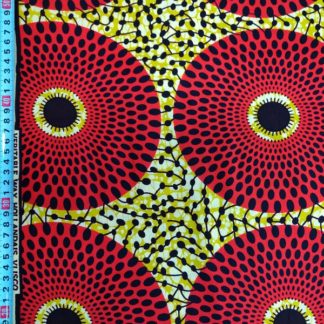 <span style="color: #ff6347; font-style: bold;">【売切】</span><br>104アフリカ布<br>レッドドット