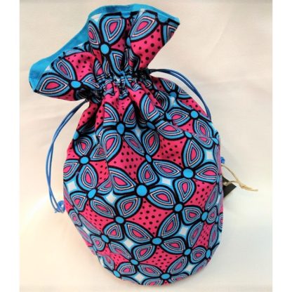 ハネ付き丸底巾着<br>レッド<br><span style="color: #ff6347; font-style: bold;">【売切】</span>