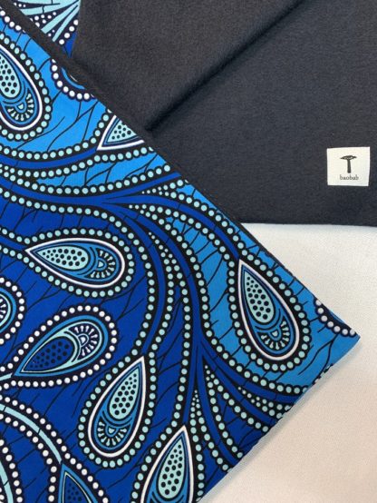 <span style="color: #ff6347; font-style: bold;">【売切】</span><br>090ロングマフラー<br>ブルー１ - 画像 (2)