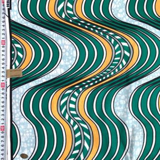 <span style="color: #ff6347; font-style: bold;">【売切】</span><br>069アフリカ布<br>グリーン＆イエロー