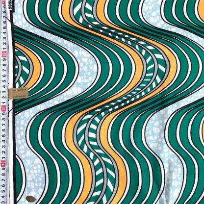 <span style="color: #ff6347; font-style: bold;">【売切】</span><br>069アフリカ布<br>グリーン＆イエロー