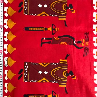 <span style="color: #ff6347; font-style: bold;">【売切】</span><br>090アフリカ布<br>レッドマン