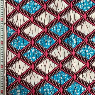 <span style="color: #ff6347; font-style: bold;">【売切】</span><br>015アフリカ布<br>ブルー＆ピンク