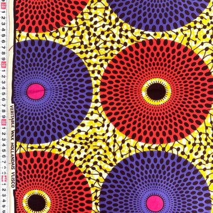 <span style="color: #ff6347; font-style: bold;">【売切】</span><br>103アフリカ布<br>レッド＆パープル