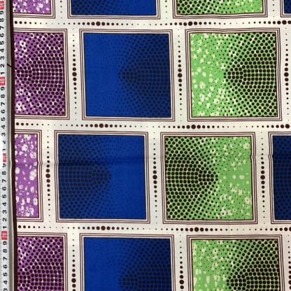 <span style="color: #ff6347; font-style: bold;">【売切】</span><br>020アフリカ布<br>ブルー＆グリーン