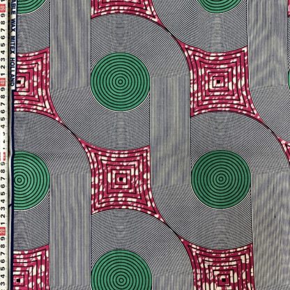 <span style="color: #ff6347; font-style: bold;">【売切】</span><br>070アフリカ布<br>ピンク＆グリーン