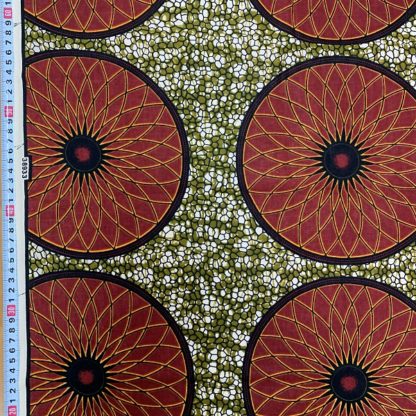 <span style="color: #ff6347; font-style: bold;">【売切】</span><br>149アフリカ布<br>レッド