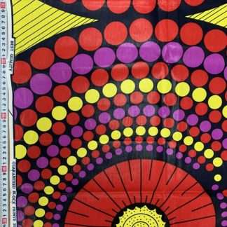 <span style="color: #ff6347; font-style: bold;">【売切】</span><br>170アフリカ布<br>イエロー&レッド