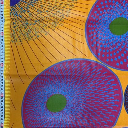 <span style="color: #ff6347; font-style: bold;">【売切】</span><br>169アフリカ布<br>パープル＆オレンジ