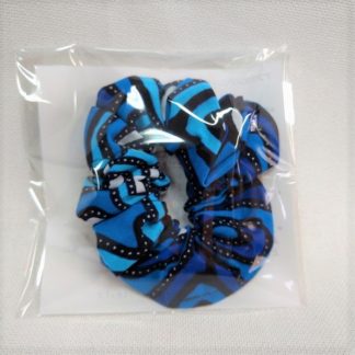 <span style="color: #ff6347; font-style: bold;">【売切】</span><br>095<br>アフリカ布でつくったシュシュ⑭