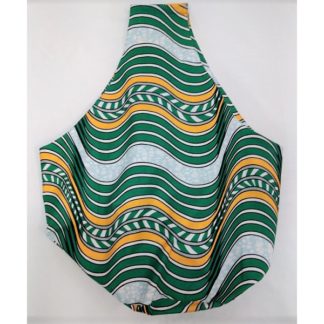 <span style="color: #ff6347; font-style: bold;">【売切】</span><br>079<br>アフリカ布の<br>肩がけバッグ<br>グリーン
