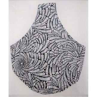 <span style="color: #ff6347; font-style: bold;">【売切】</span><br>078<br>アフリカ布の<br>肩がけバッグ<br>ホワイト