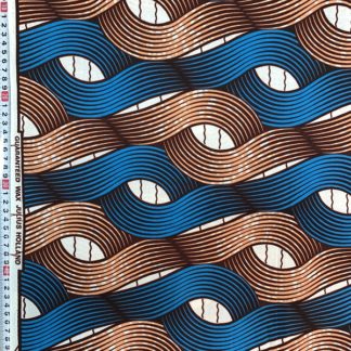 <span style="color: #ff6347; font-style: bold;">【売切】</span><br>036アフリカ布<br>ブラウン＆ブルー