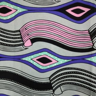 <span style="color: #ff6347; font-style: bold;">【売切】</span><br>068アフリカ布<br>ピンク＆ブルー