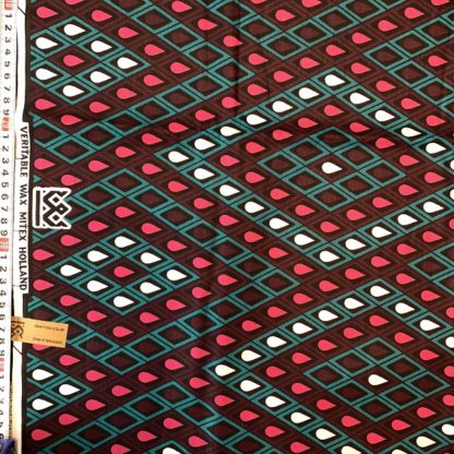 <span style="color: #ff6347; font-style: bold;">【売切】</span><br>066アフリカ布<br>ダークレッドレイン