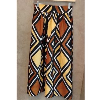 <span style="color: #ff6347; font-style: bold;">【売切】</span><br>081<br>アフリカ布の<br>スカート<br>ゼブラ淡