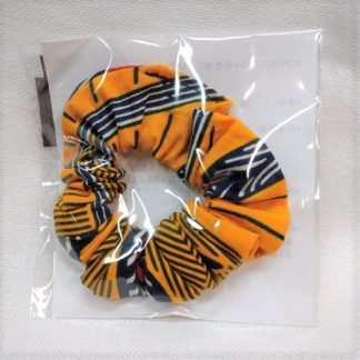 <span style="color: #ff6347; font-style: bold;">【売切】</span><br>041<br>アフリカ布でつくったシュシュ