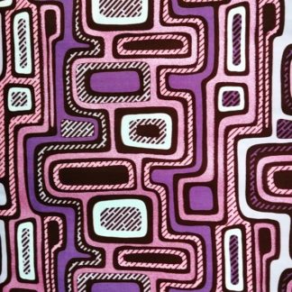 <span style="color: #ff6347; font-style: bold;">【売切】</span><br>036アフリカ布<br>◎オランダ直輸入<br>ピンクラメ