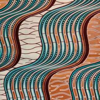 <span style="color: #ff6347; font-style: bold;">【売切】</span><br>035アフリカ布<br>◎オランダ直輸入<br>ベージュラメ