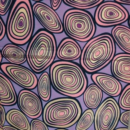 <span style="color: #ff6347; font-style: bold;">【売切】</span><br>033アフリカ布<br>◎オランダ直輸入<br>ゴールドラメ＆ピンク