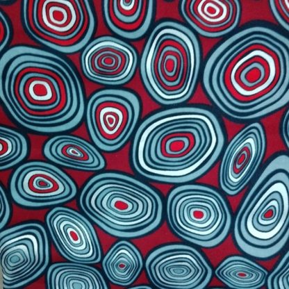 <span style="color: #ff6347; font-style: bold;">【売切】</span><br>031アフリカ布<br>◎オランダ直輸入<br>シルバーラメ＆レッド