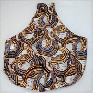 <span style="color: #ff6347; font-style: bold;">【売切】</span><br>038<br>アフリカ布の<br>肩がけバッグ<br>イエロー＆シルバーラメ