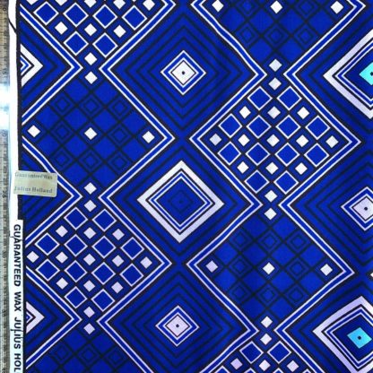 <span style="color: #ff6347; font-style: bold;">【売切】</span>019アフリカ布<br>◎オランダ直輸入<br>blue - 画像 (3)