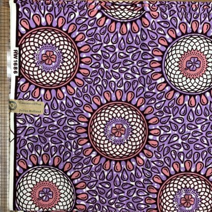 <span style="color: #ff6347; font-style: bold;">【売切】</span><br>025アフリカ布<br>◎オランダ直輸入<br>purple