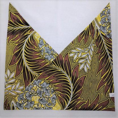 <span style="color: #ff6347; font-style: bold;">【売切】</span><br>088アフリカ布<br>あずま袋<br>ブラウンリーブス