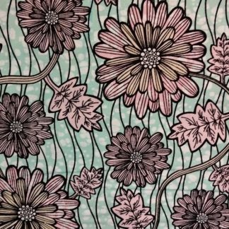 <span style="color: #ff6347; font-style: bold;">【売切】</span><br>005アフリカ布<br>◎オランダ直輸入<br>green&flower