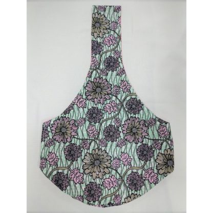 <span style="color: #ff6347; font-style: bold;">【売切】</span><br>016<br>アフリカ布の<br>斜めがけバッグ<br>ピンクボタニカル