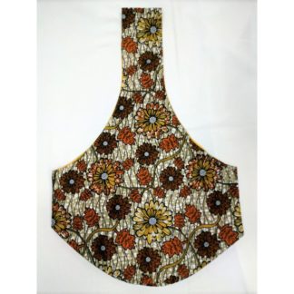 <span style="color: #ff6347; font-style: bold;">【売切】</span><br>014<br>アフリカ布の<br>斜めがけバッグ<br>ブラウンボタニカル