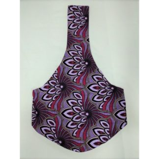 <span style="color: #ff6347; font-style: bold;">【売切】</span><br>013<br>アフリカ布の<br>斜めがけバッグ<br>パープル