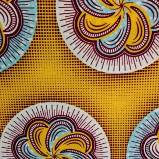 <span style="color: #ff6347; font-style: bold;">【売切】</span><br>048アフリカ布<br>◎オランダ直輸入<br>yellow