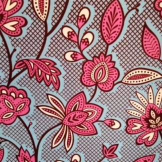 <span style="color: #ff6347; font-style: bold;">【売切】</span><br>008アフリカ布<br>◎オランダ直輸入<br>lightblue