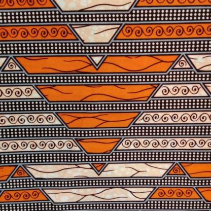 <span style="color: #ff6347; font-style: bold;">【売切】</span><br>005アフリカ布<br>◎オランダ直輸入<br>orange