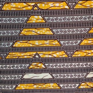 <span style="color: #ff6347; font-style: bold;">【売切】</span><br>004アフリカ布<br>◎オランダ直輸入<br>yellow