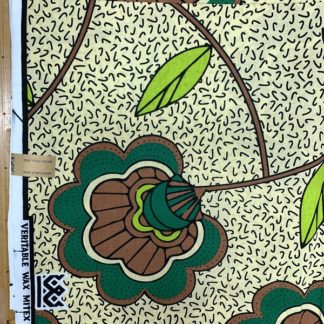 <span style="color: #ff6347; font-style: bold;">【売切】</span><br>114アフリカ布<br>◎オランダ直輸入<br>white&flower